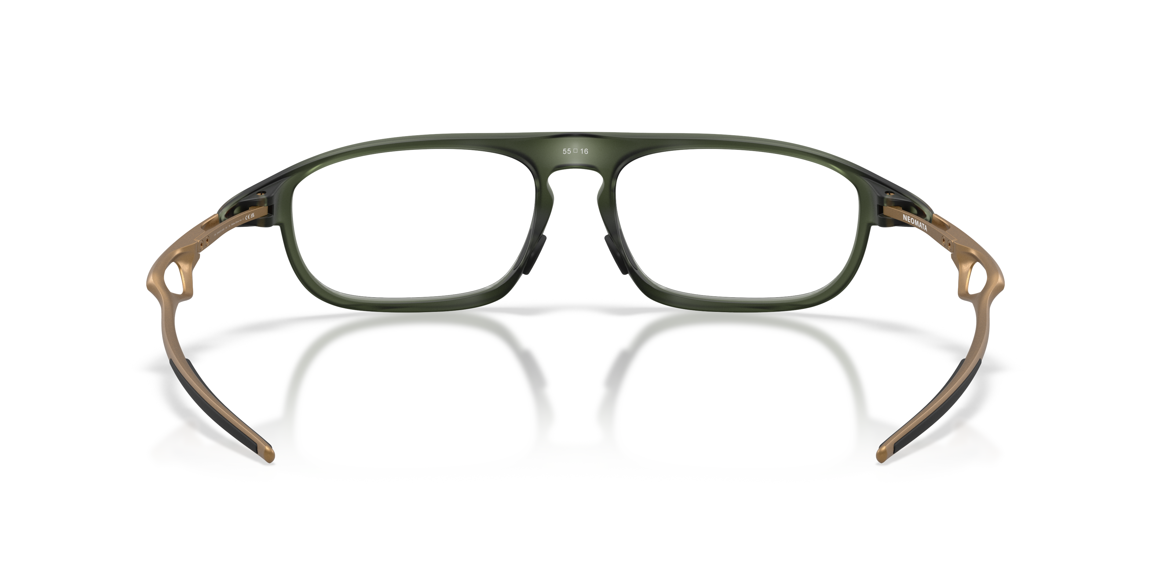 Oakley OX8203 Neomata Unisex Rectangle Eyeglass Frames - Matte Olive Ink Frame