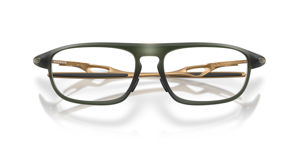 Oakley OX8203 Neomata Unisex Rectangle Eyeglass Frames - Satin Black Frame
