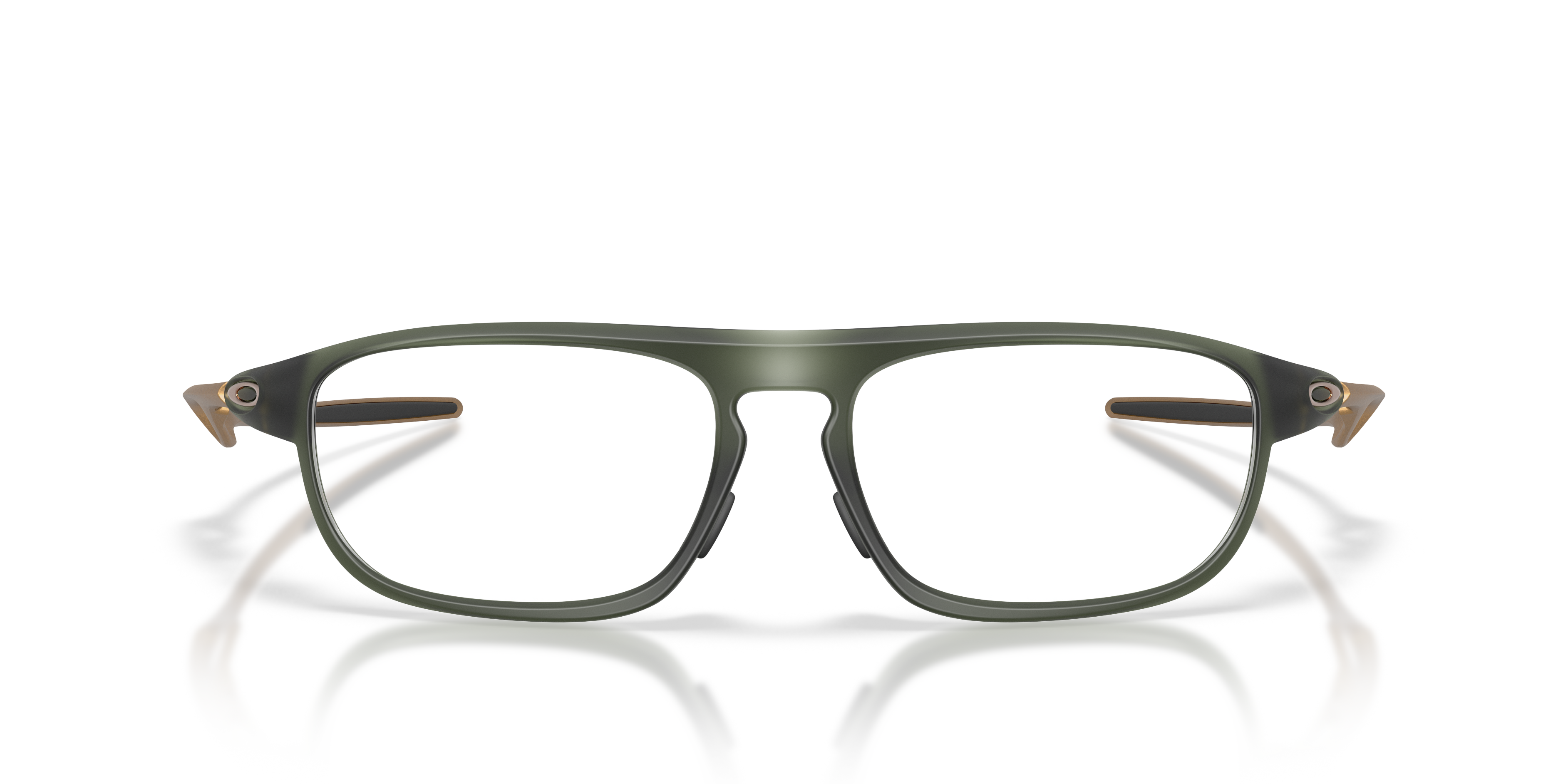 Oakley OX8203 Neomata Unisex Rectangle Eyeglass Frames - Matte Olive Ink Frame