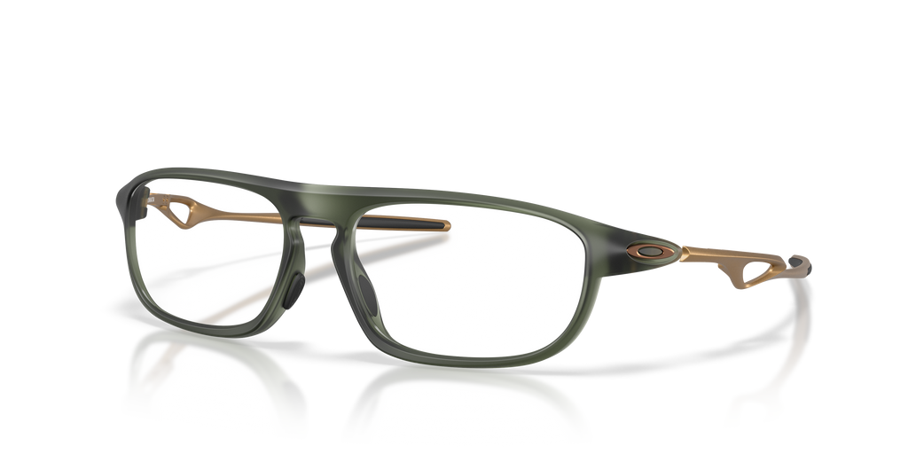 Oakley OX8203 Neomata Unisex Rectangle Eyeglass Frames - Matte Olive Ink Frame