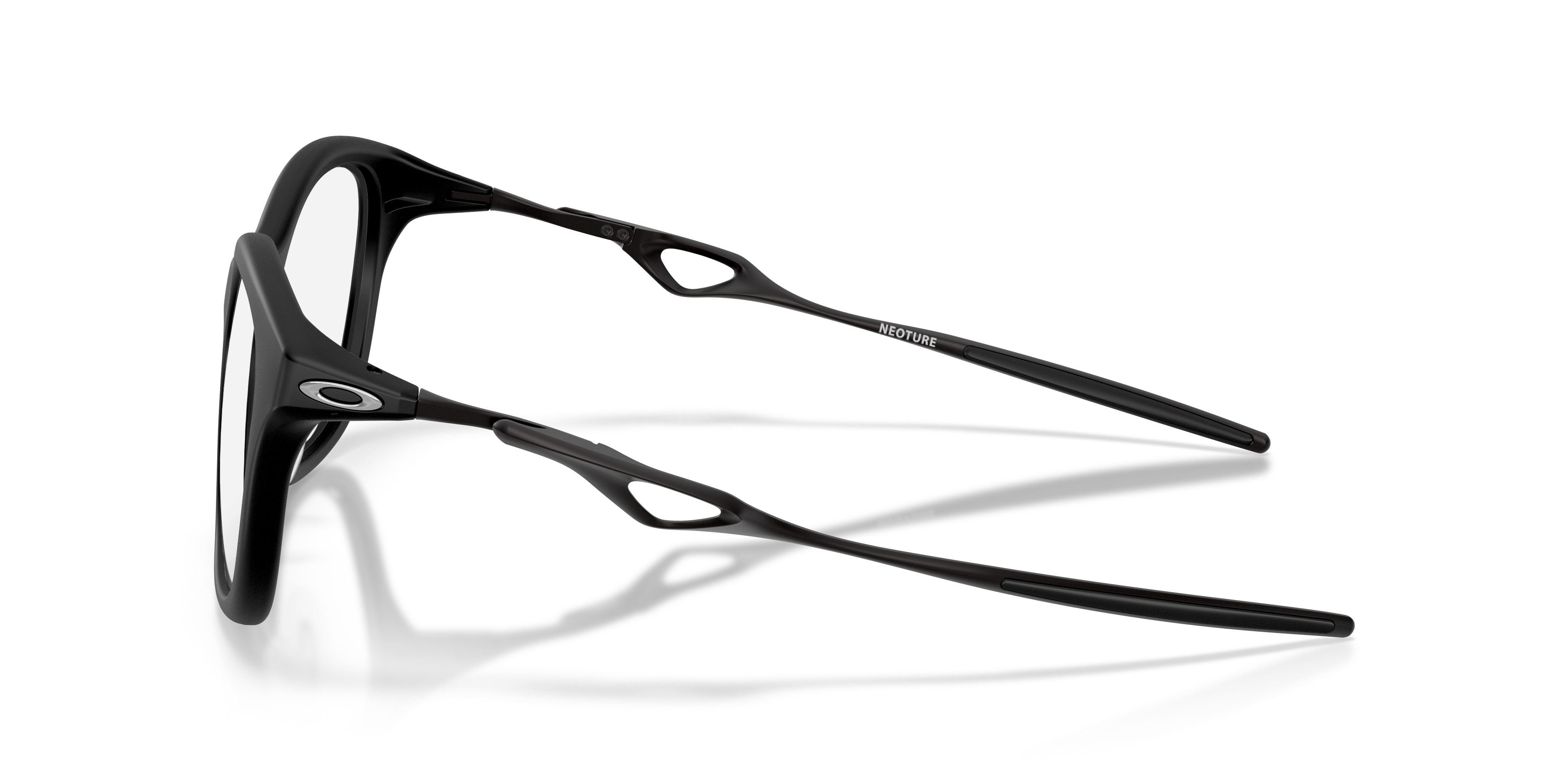 Oakley OX8204D Neoture Unisex Rectangle Eyeglass Frames - Transparent Abyss Frame