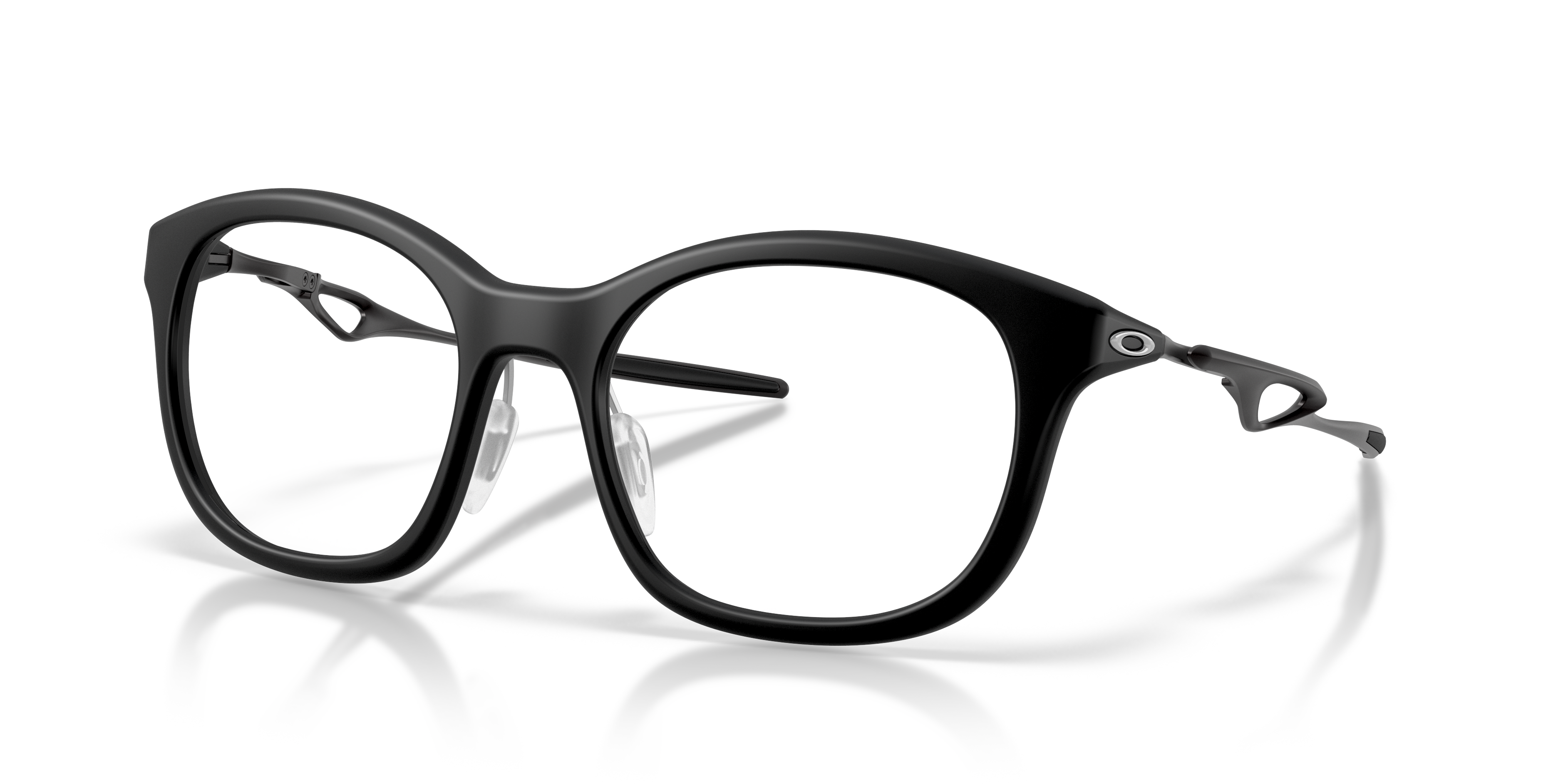 Oakley OX8204D Neoture Unisex Rectangle Eyeglass Frames - Polished Clear Frame
