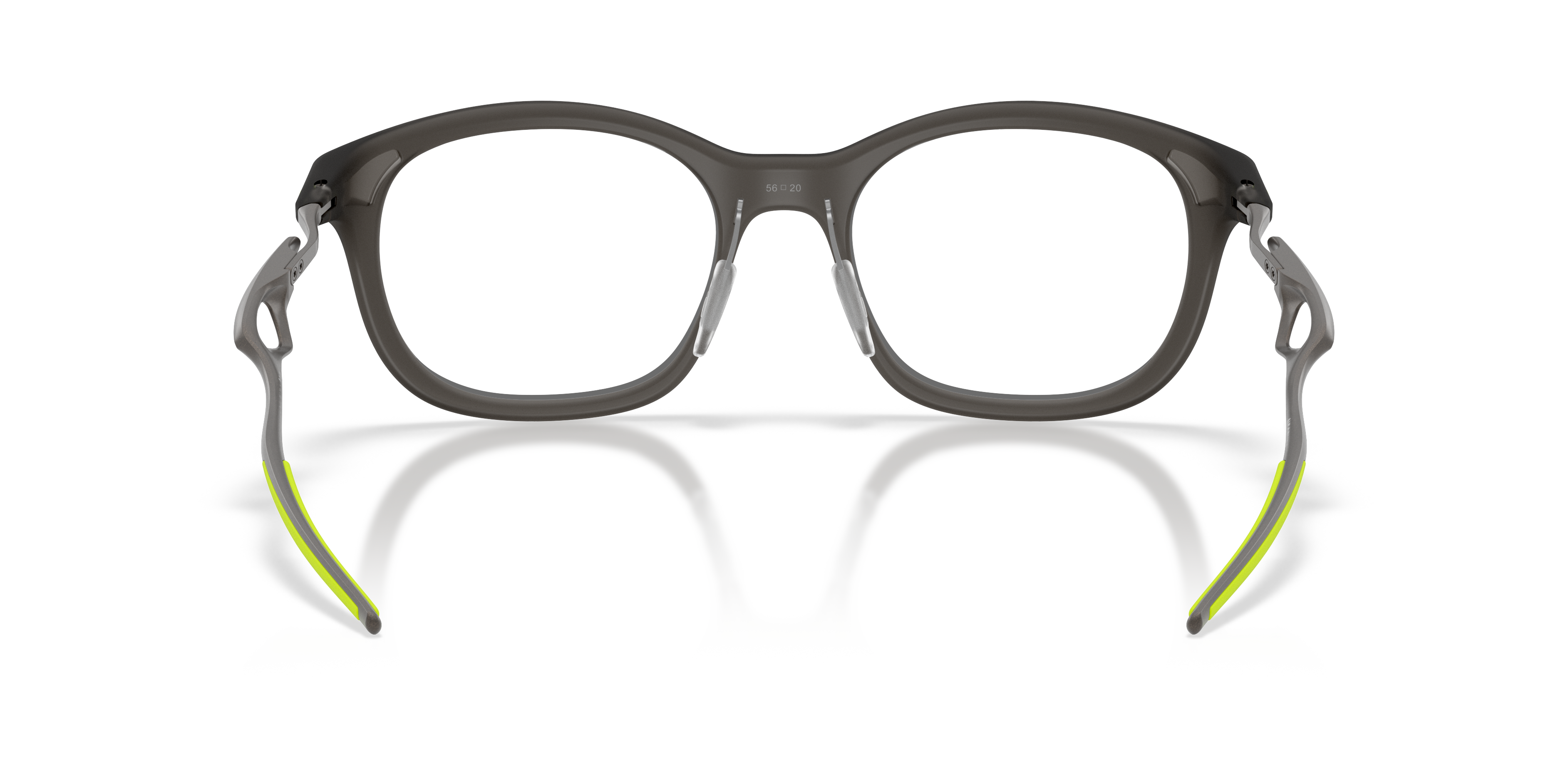 Oakley OX8204D Neoture Unisex Rectangle Eyeglass Frames - Satin Grey Smoke Frame