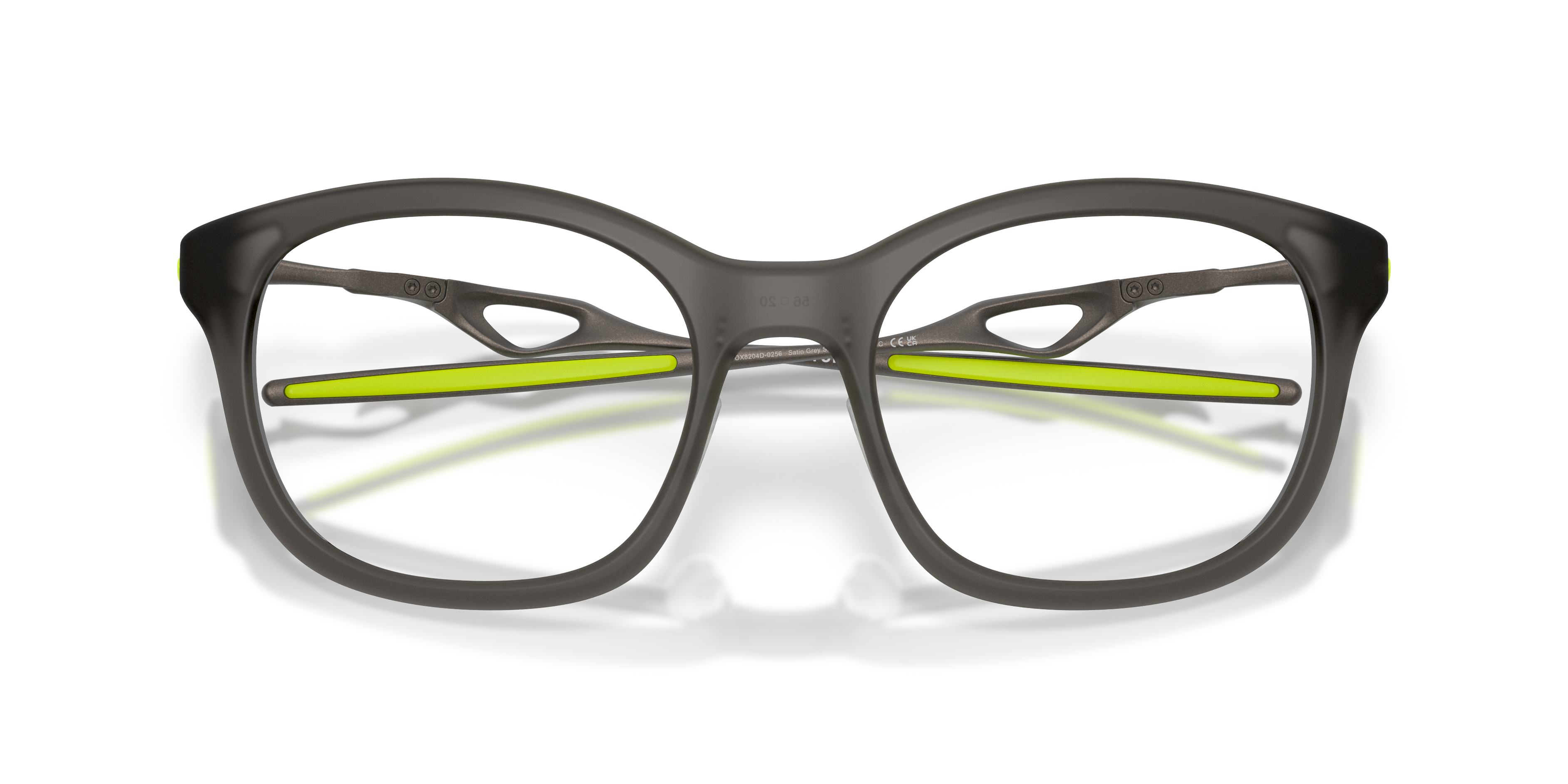 Oakley OX8204D Neoture Unisex Rectangle Eyeglass Frames - Satin Black Frame