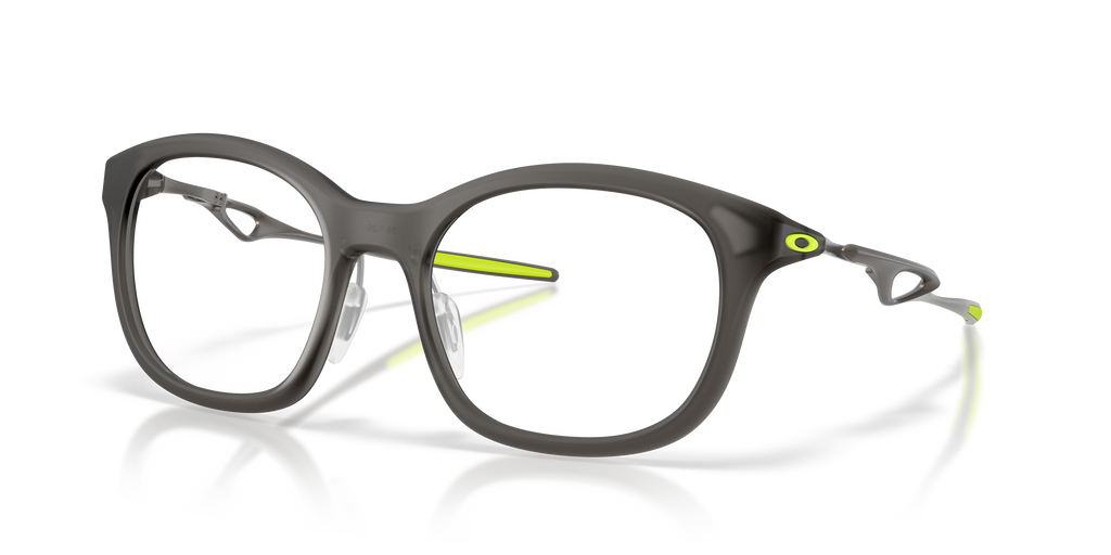 Oakley OX8204D Neoture Unisex Rectangle Eyeglass Frames - Satin Grey Smoke Frame