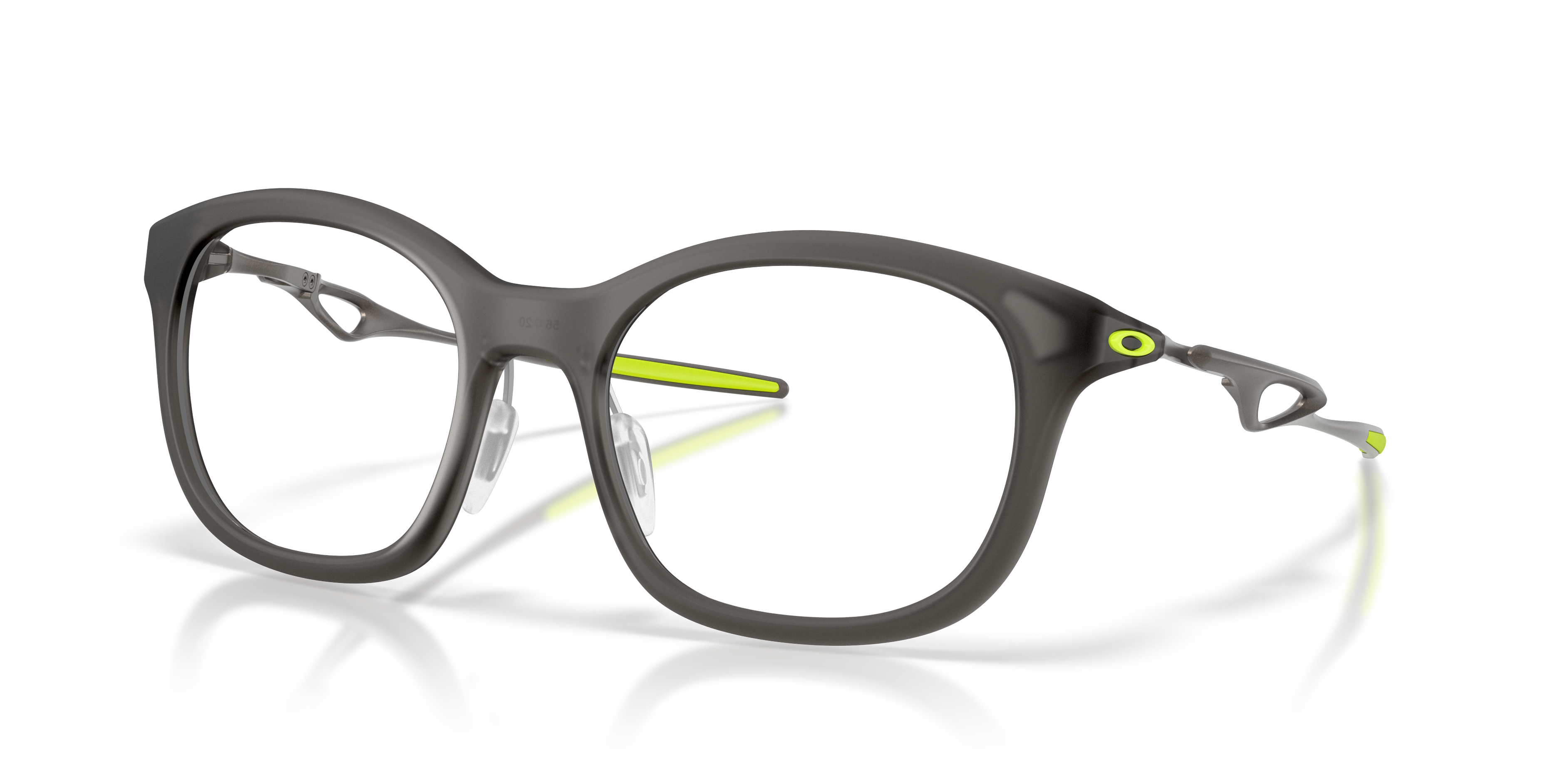 Oakley OX8204D Neoture Unisex Rectangle Eyeglass Frames - Polished Clear Frame