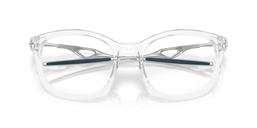 Oakley OX8204D Neoture Unisex Rectangle Eyeglass Frames - Satin Grey Smoke Frame