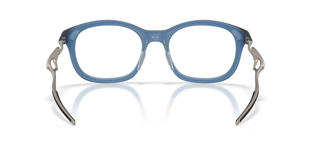 Oakley OX8204D Neoture Unisex Rectangle Eyeglass Frames - Satin Grey Smoke Frame