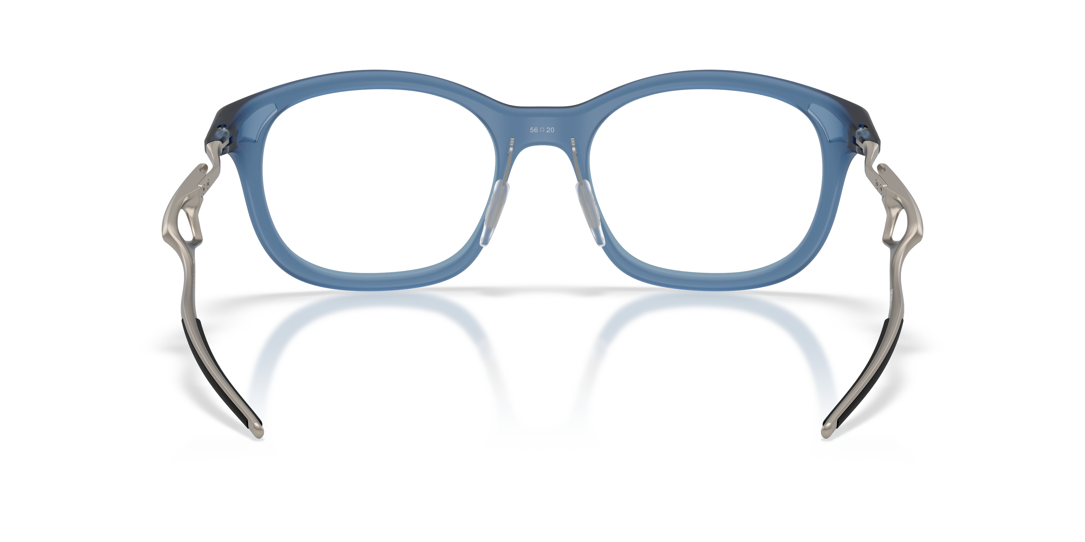 Oakley OX8204D Neoture Unisex Rectangle Eyeglass Frames - Transparent Abyss Frame