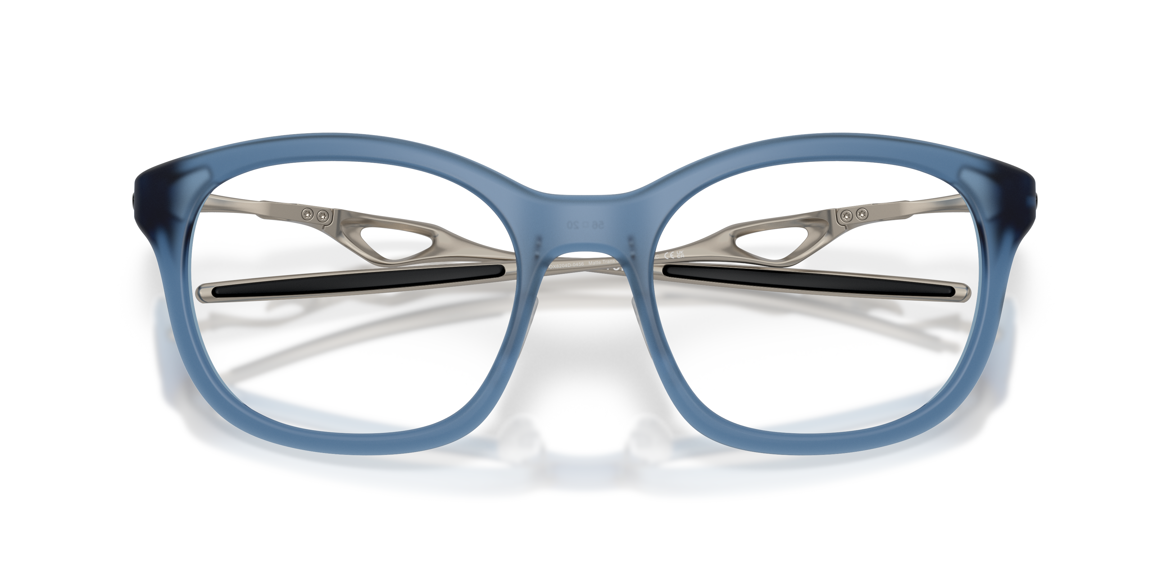 Oakley OX8204D Neoture Unisex Rectangle Eyeglass Frames - Satin Black Frame