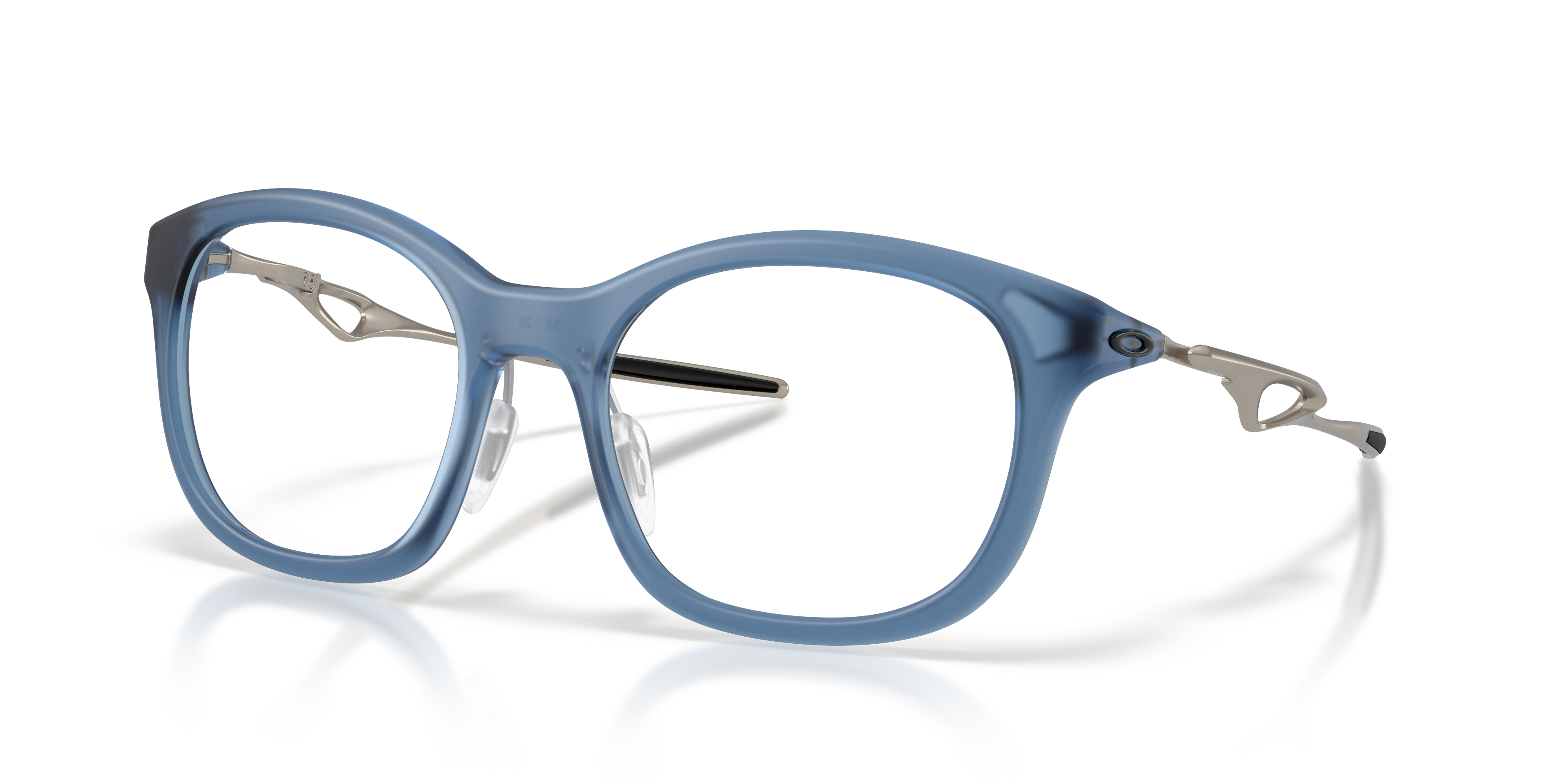 Oakley OX8204D Neoture Unisex Rectangle Eyeglass Frames - Transparent Abyss Frame