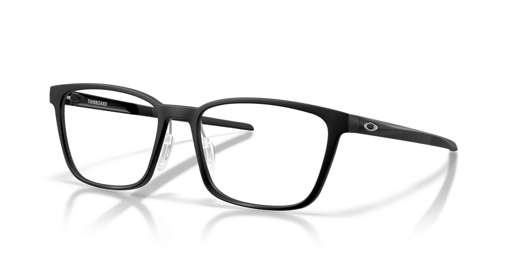 Oakley OX8205 Thinboard Unisex Rectangle Eyeglass Frames - Satin Black Frame
