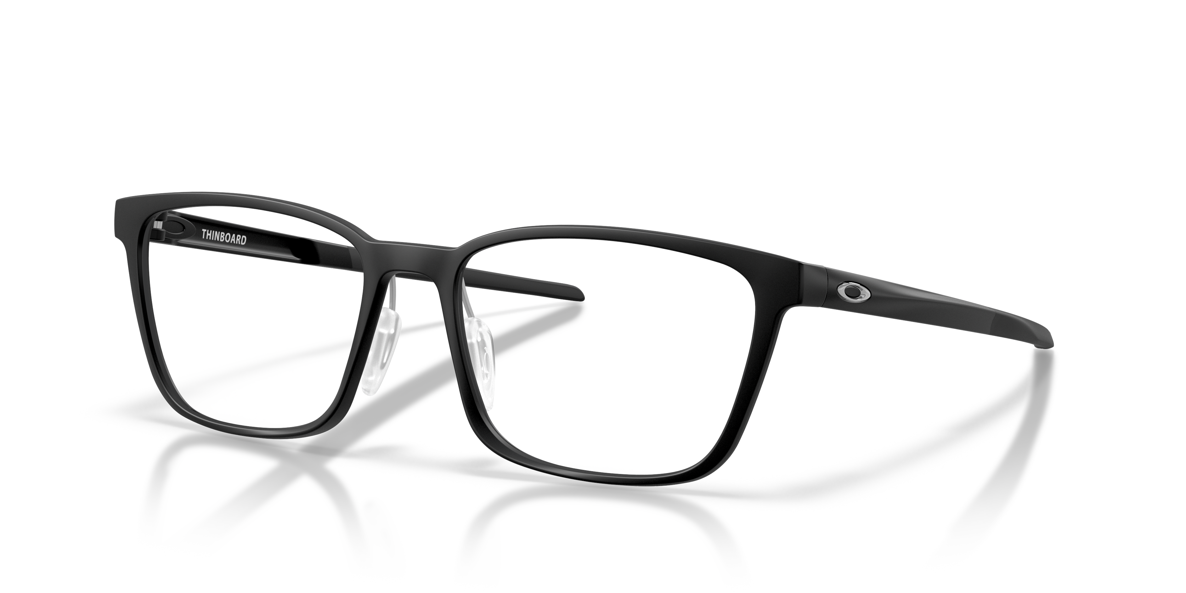 Oakley OX8205 Thinboard Unisex Rectangle Eyeglass Frames - Satin Black Frame