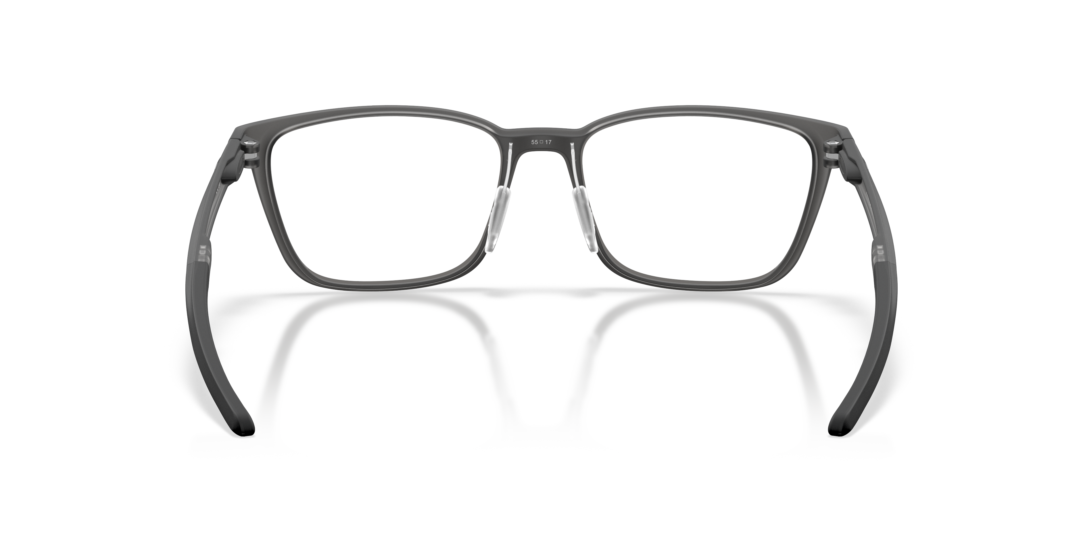 Oakley OX8205 Thinboard Unisex Rectangle Eyeglass Frames - Satin Grey Smoke Frame