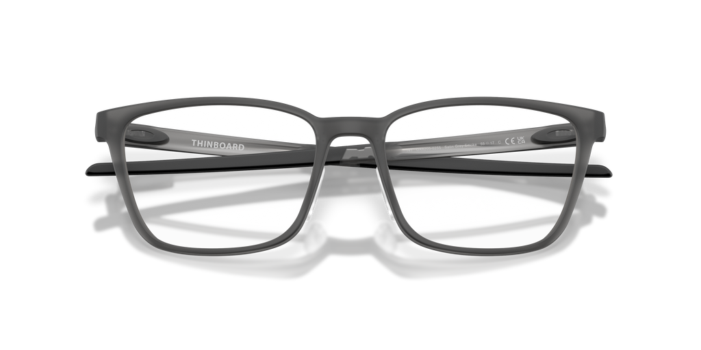 Oakley OX8205 Thinboard Unisex Rectangle Eyeglass Frames - Satin Black Frame