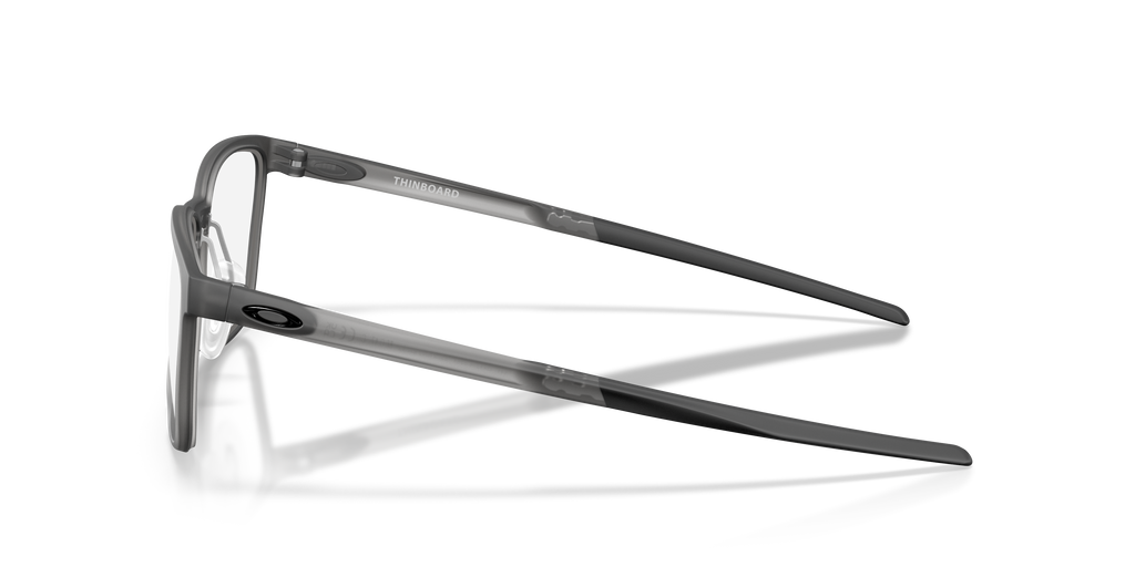 Oakley OX8205 Thinboard Unisex Rectangle Eyeglass Frames - Satin Grey Smoke Frame
