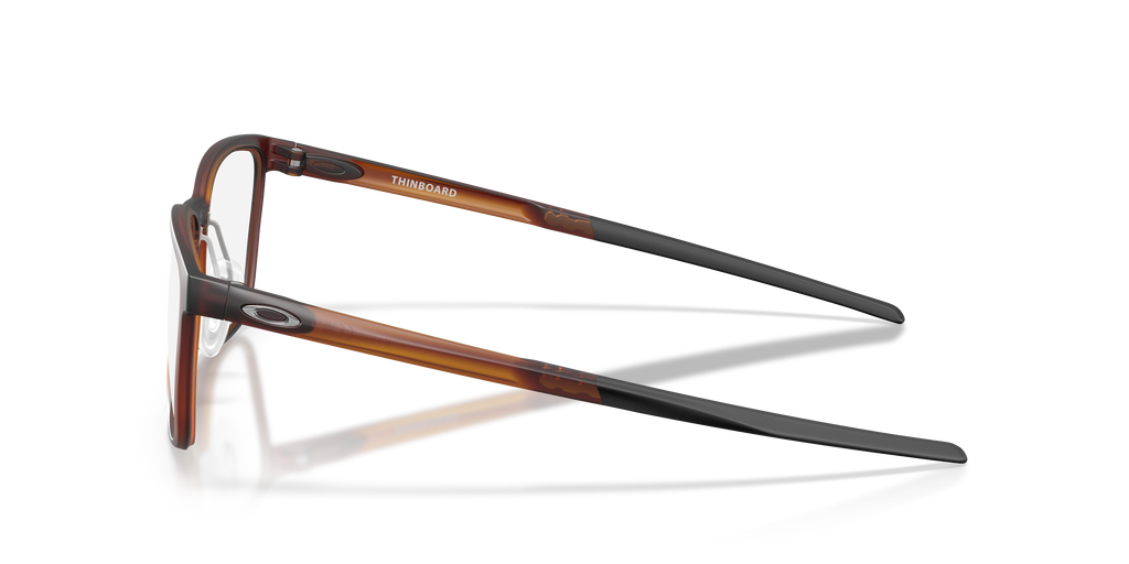 Oakley OX8205 Thinboard Unisex Rectangle Eyeglass Frames - Satin Black Frame