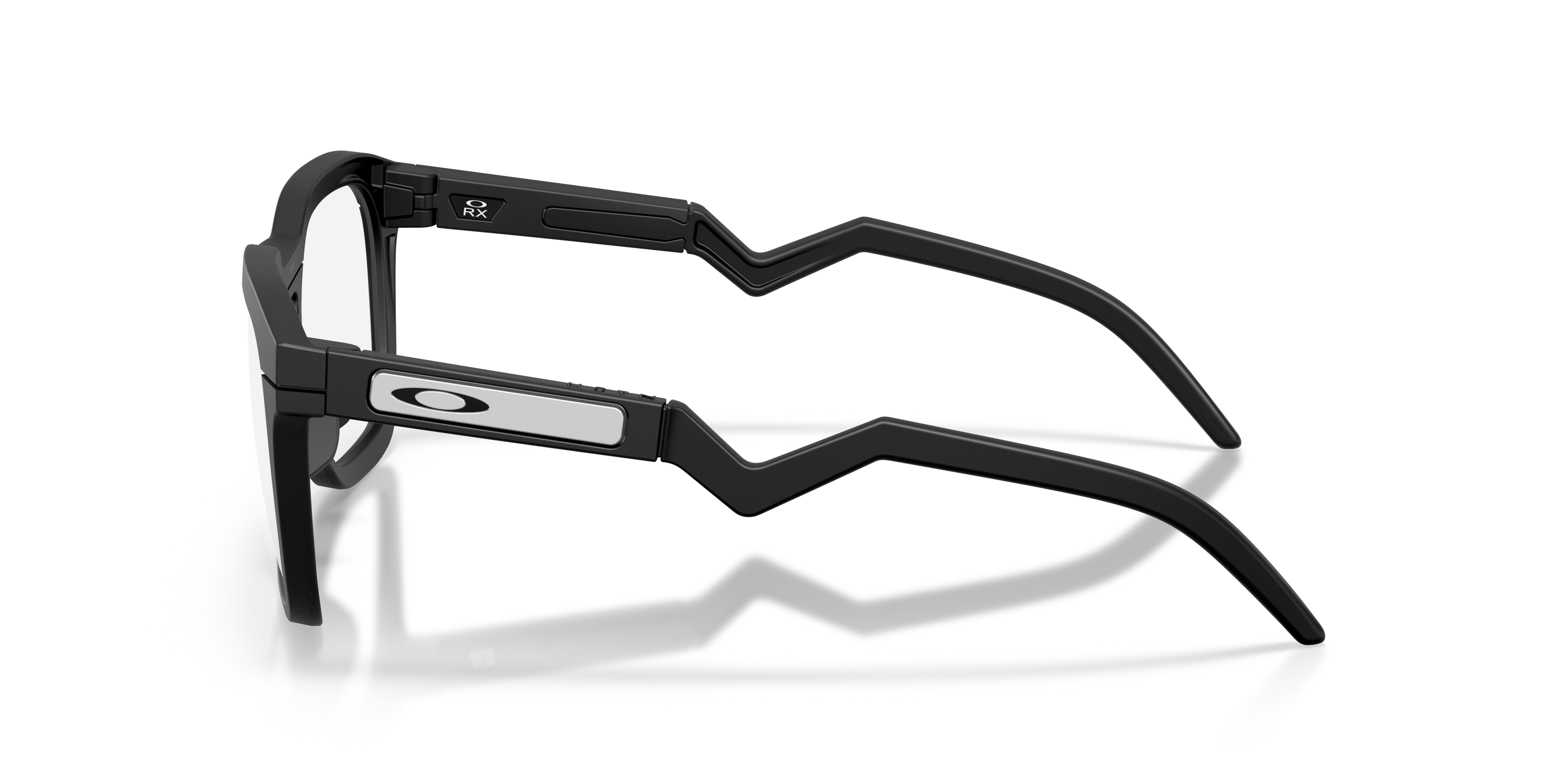 Oakley OX8208 HSTN SQ Unisex Square Eyeglass Frames - Satin Black Frame