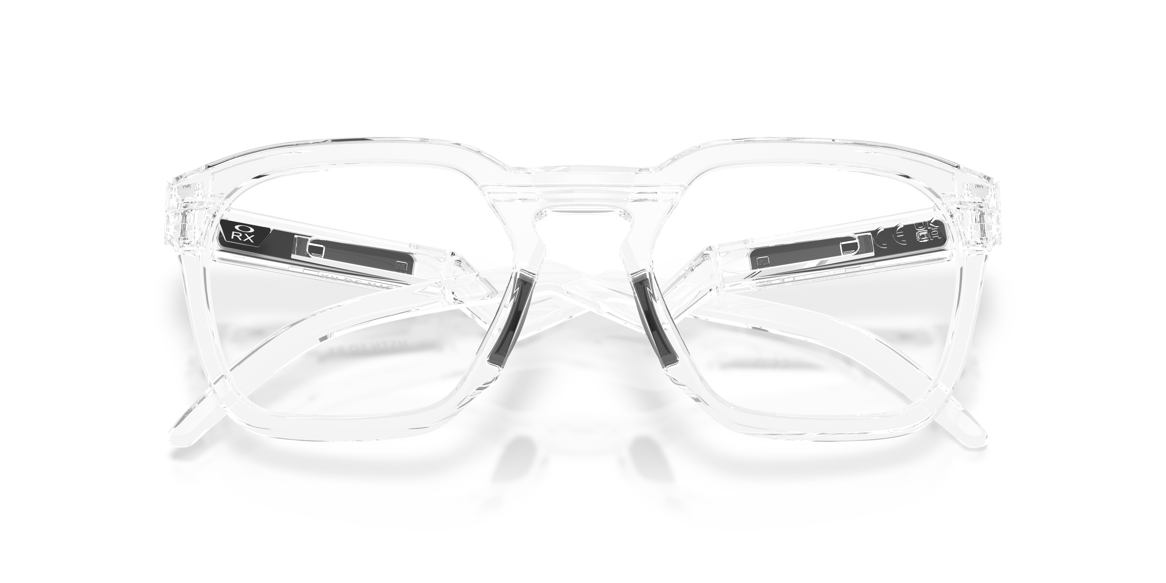 Oakley OX8208 HSTN SQ Unisex Square Eyeglass Frames - Matte Abyss Frame