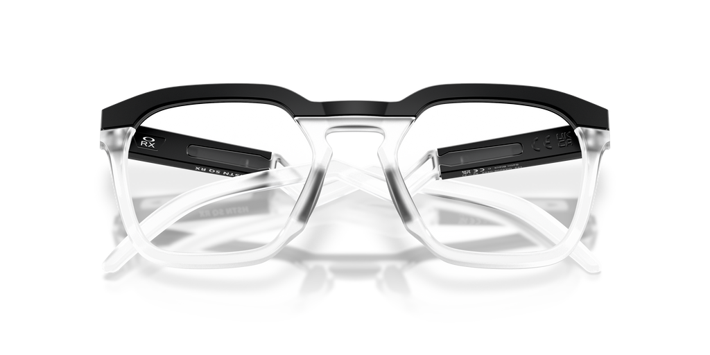 Oakley OX8208 HSTN SQ Unisex Square Eyeglass Frames - Olive Ink Frame