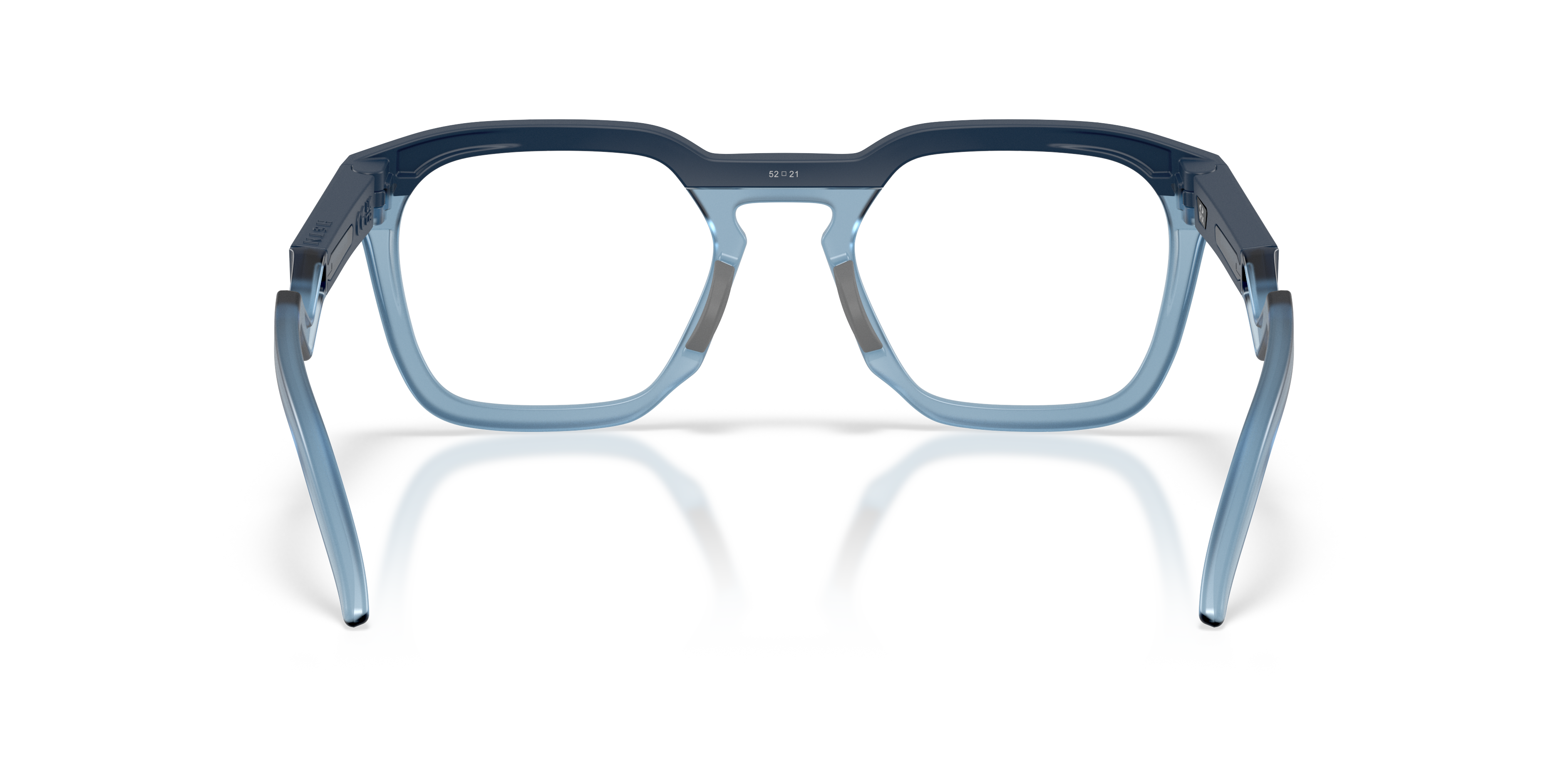 Oakley OX8208 HSTN SQ Unisex Square Eyeglass Frames - Satin Black Frame