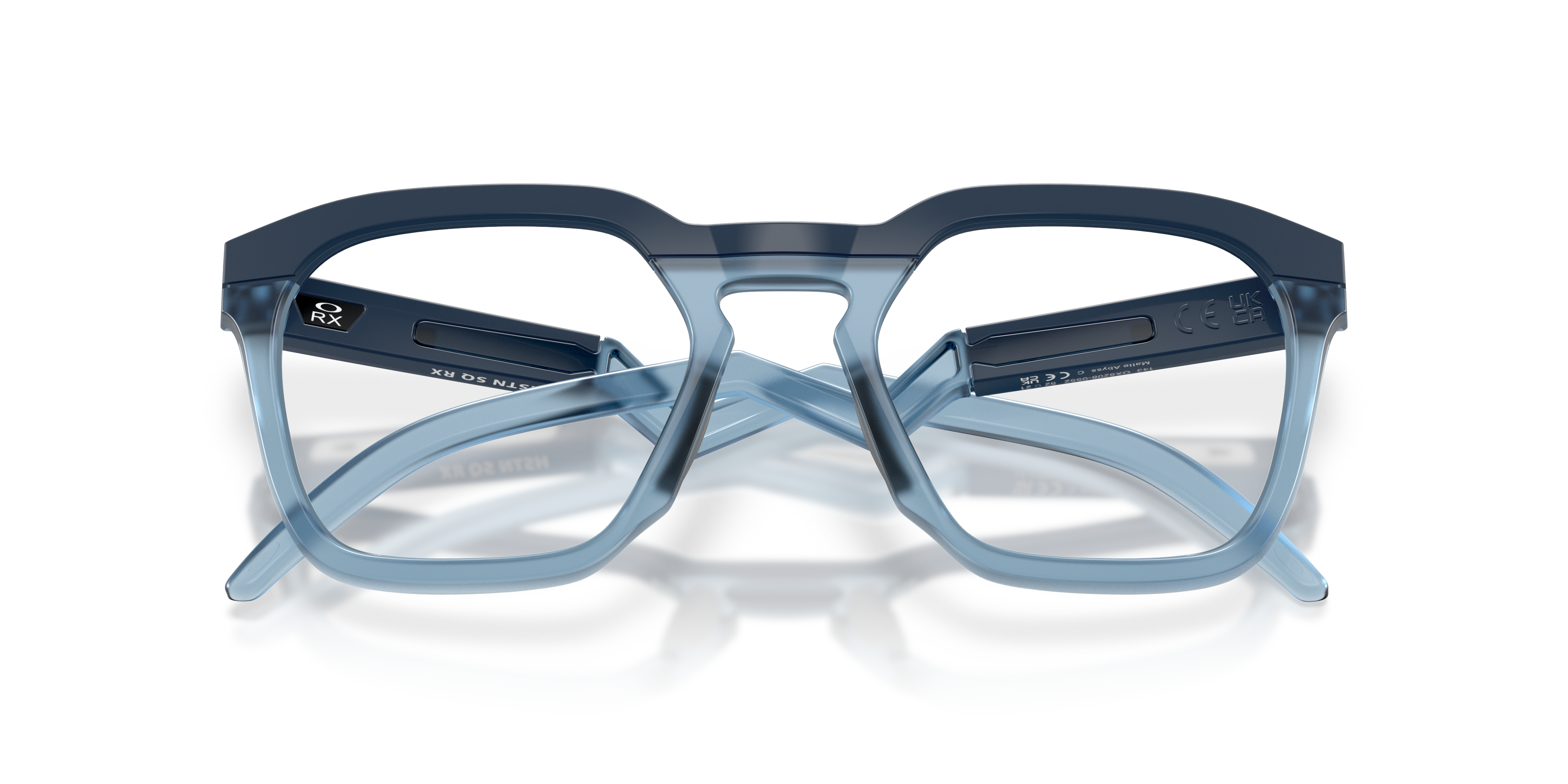 Oakley OX8208 HSTN SQ Unisex Square Eyeglass Frames - Olive Ink Frame