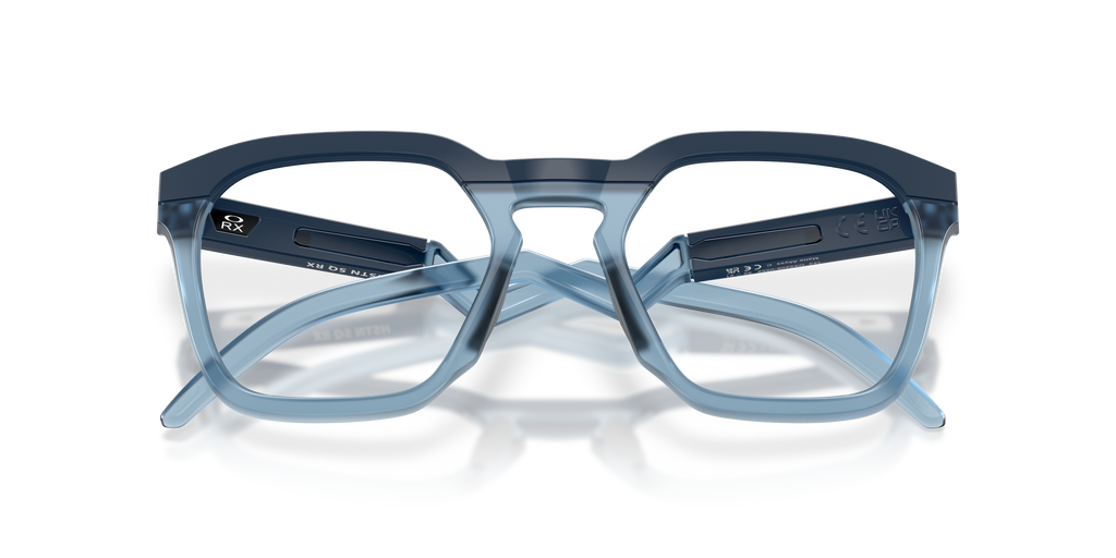 Oakley OX8208 HSTN SQ Unisex Square Eyeglass Frames - Satin Black Frame