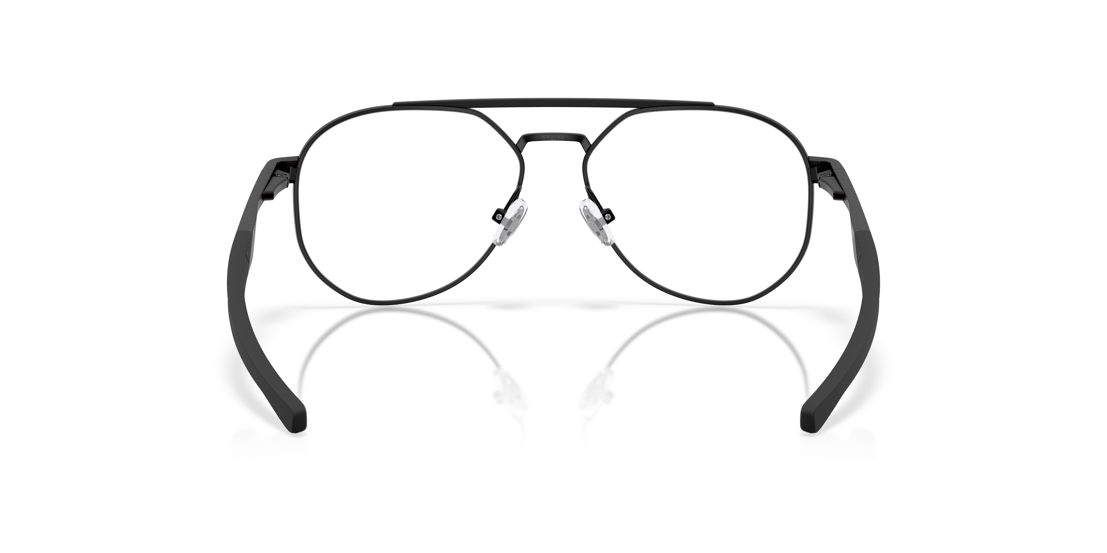 Oakley OY3004 Grand Piloto Youth Pilot Eyeglass Frames - Satin Black Frame