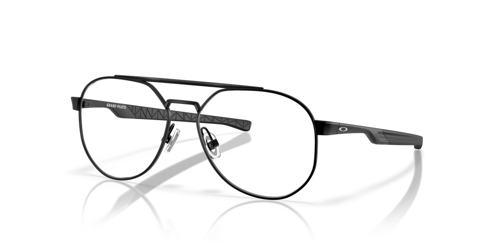 Oakley OY3004 Grand Piloto Youth Pilot Eyeglass Frames - Satin Black Frame