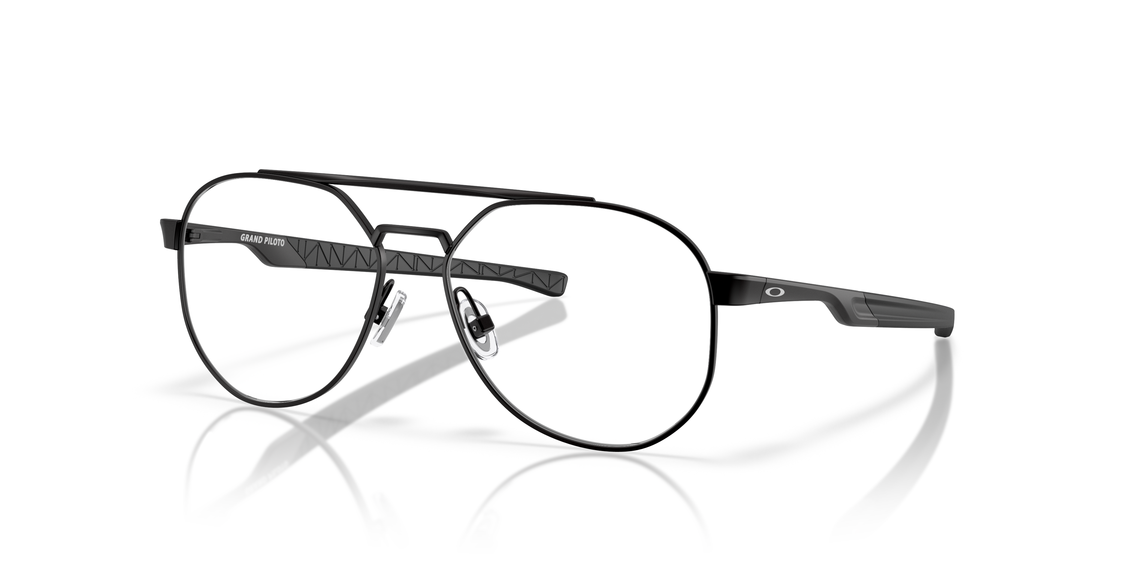 Oakley OY3004 Grand Piloto Youth Pilot Eyeglass Frames - Satin Black Frame