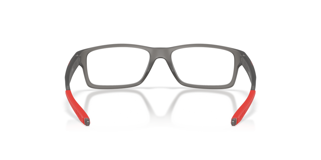 Oakley OY8002 Crosslink XS Youth Square Eyeglass Frames - Satin Grey Smoke Frame