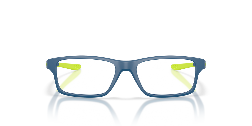 Oakley OY8002 Crosslink XS Youth Square Eyeglass Frames - Satin Grey Smoke Frame