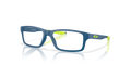 Oakley OY8002 Crosslink XS Youth Square Eyeglass Frames - Satin Navy Frame