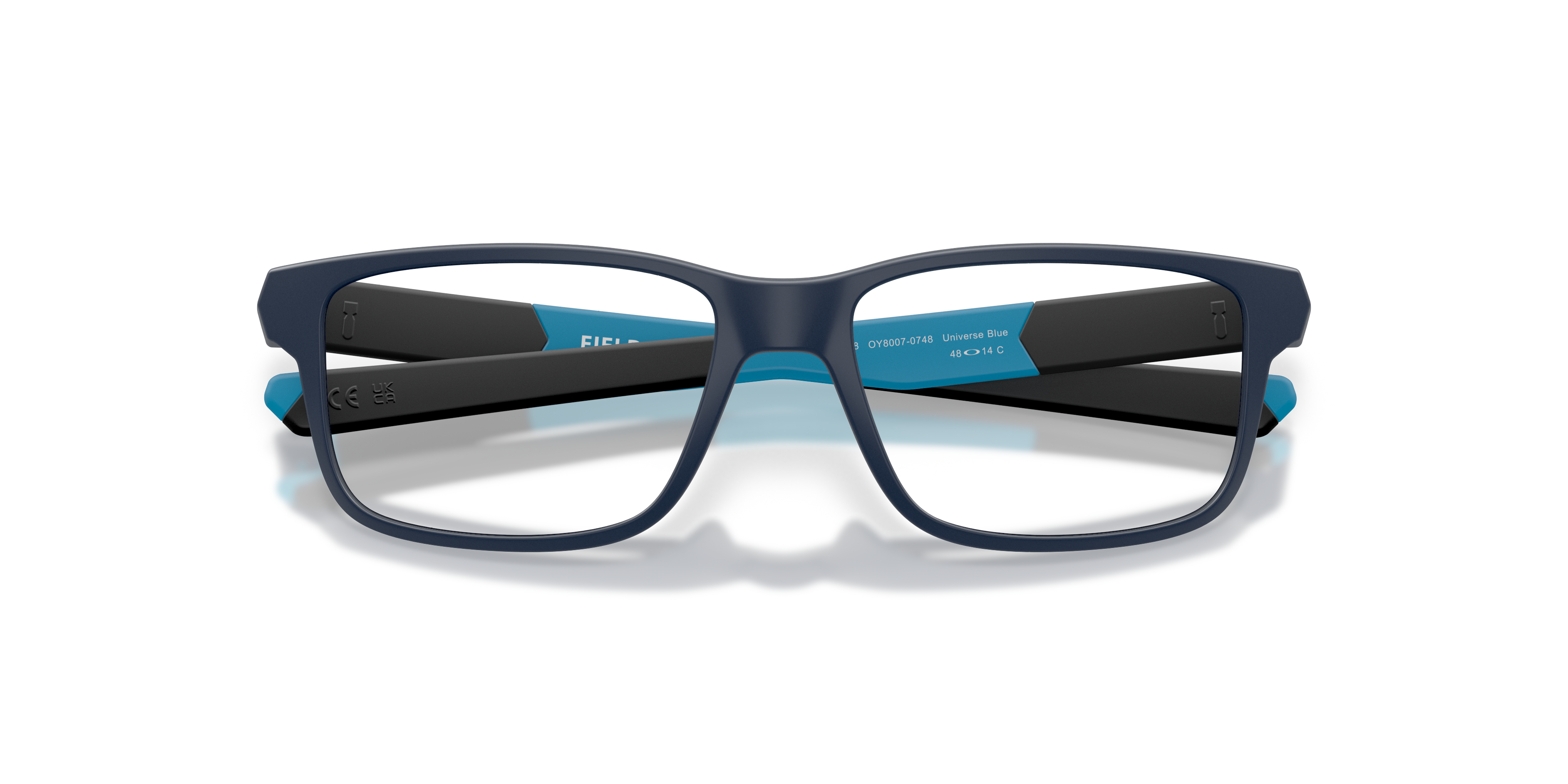 Oakley OY8007 Field Day Youth Square Eyeglass Frames - Grey Shadow Frame
