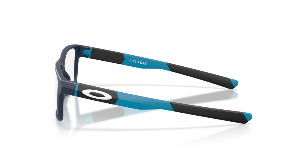 Oakley OY8007 Field Day Youth Square Eyeglass Frames - Grey Shadow Frame
