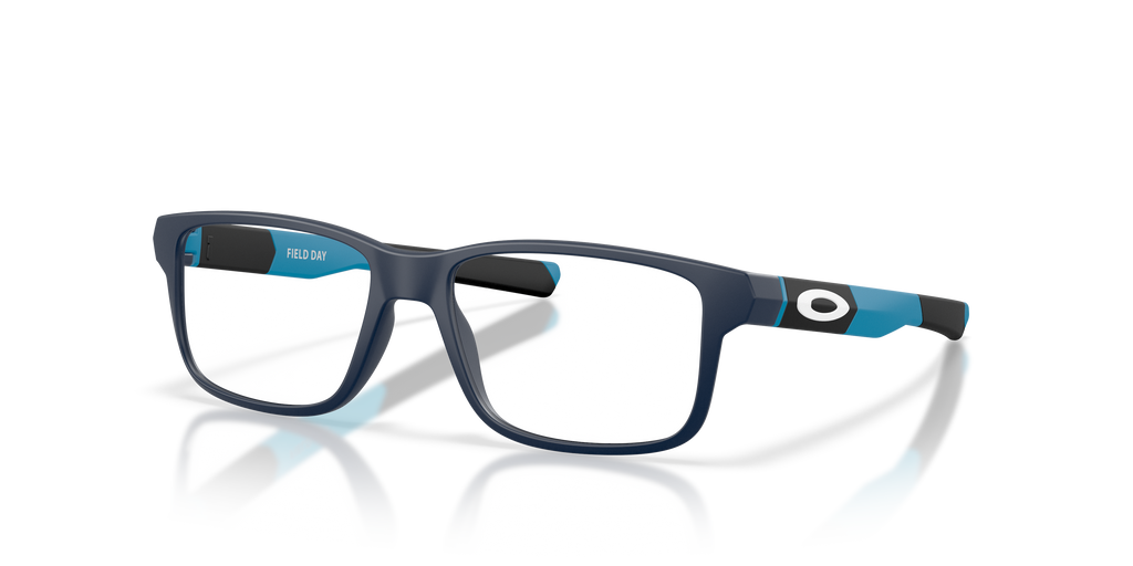 Oakley OY8007 Field Day Youth Square Eyeglass Frames - Universe Blue Frame