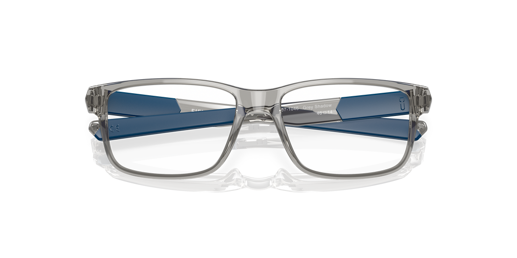 Oakley OY8007 Field Day Youth Square Eyeglass Frames - Grey Shadow Frame