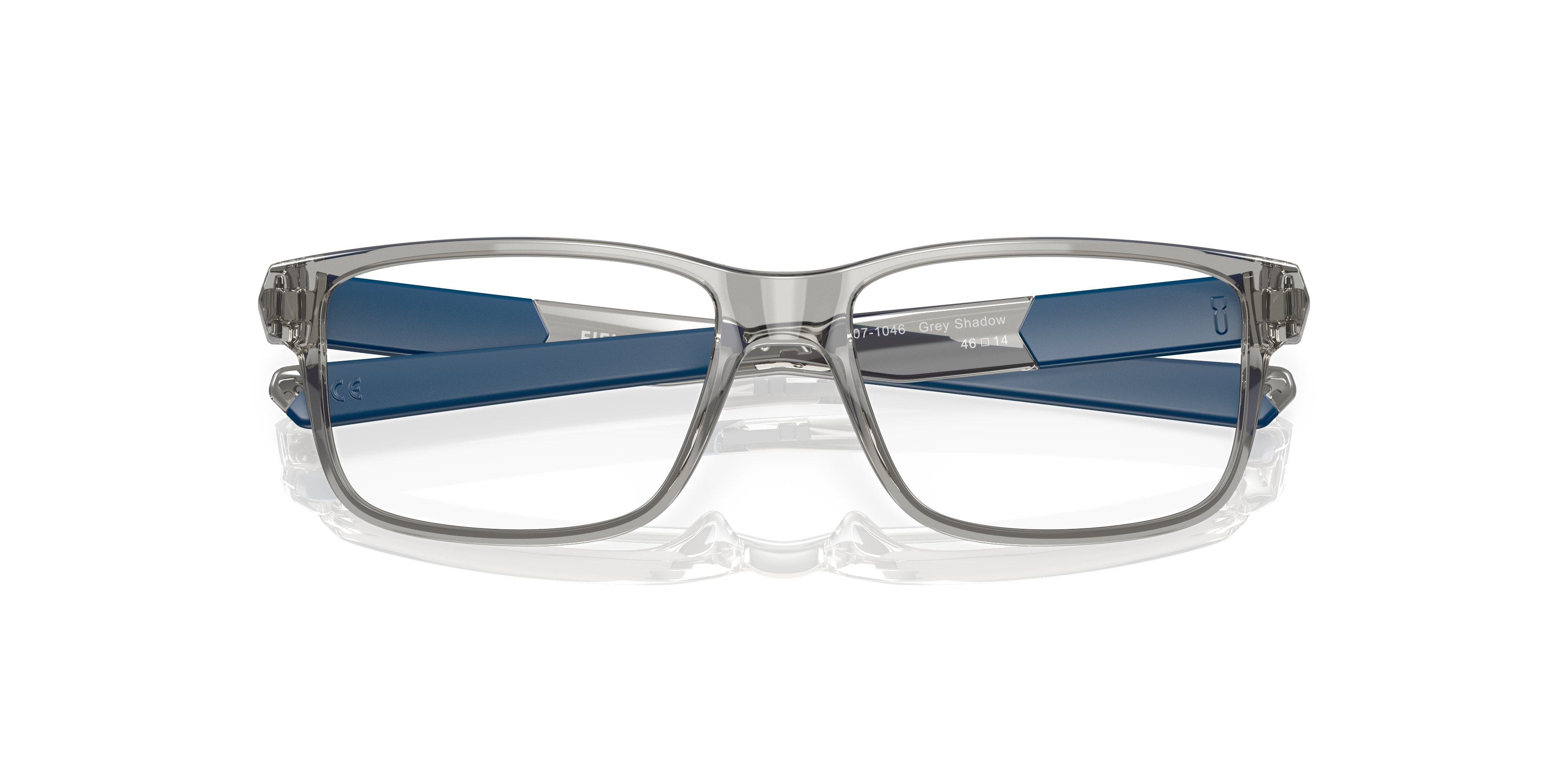 Oakley OY8007 Field Day Youth Square Eyeglass Frames - Grey Shadow Frame
