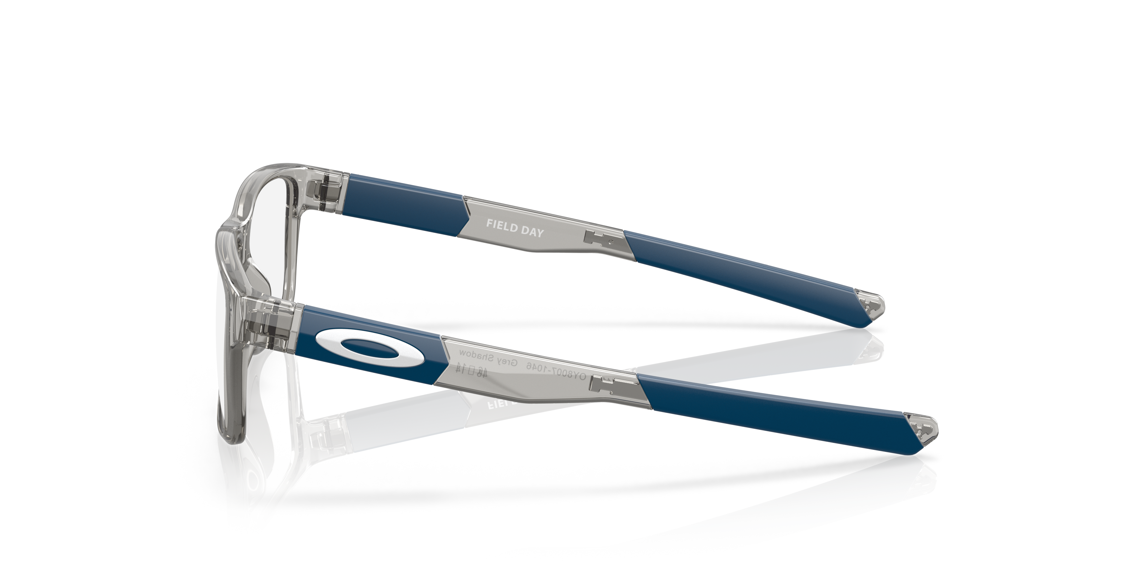Oakley OY8007 Field Day Youth Square Eyeglass Frames - Universe Blue Frame
