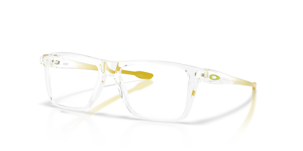 Oakley OY8026 Bunt Youth Rectangle Eyeglass Frames - Polished Clear Frame