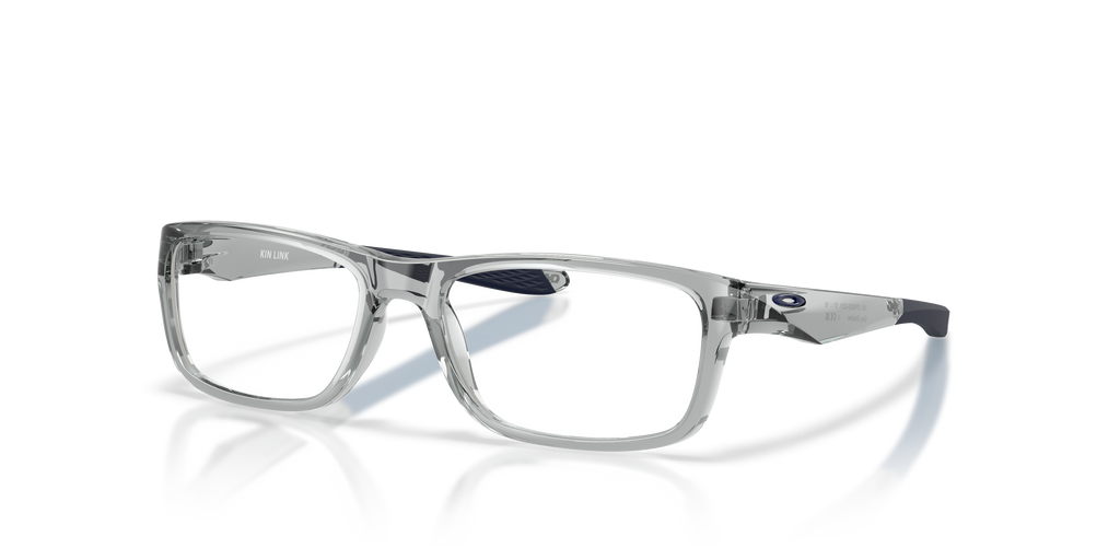 Oakley OY8033 Kin Link Youth Rectangle Eyeglass Frames - Grey Shadow Frame