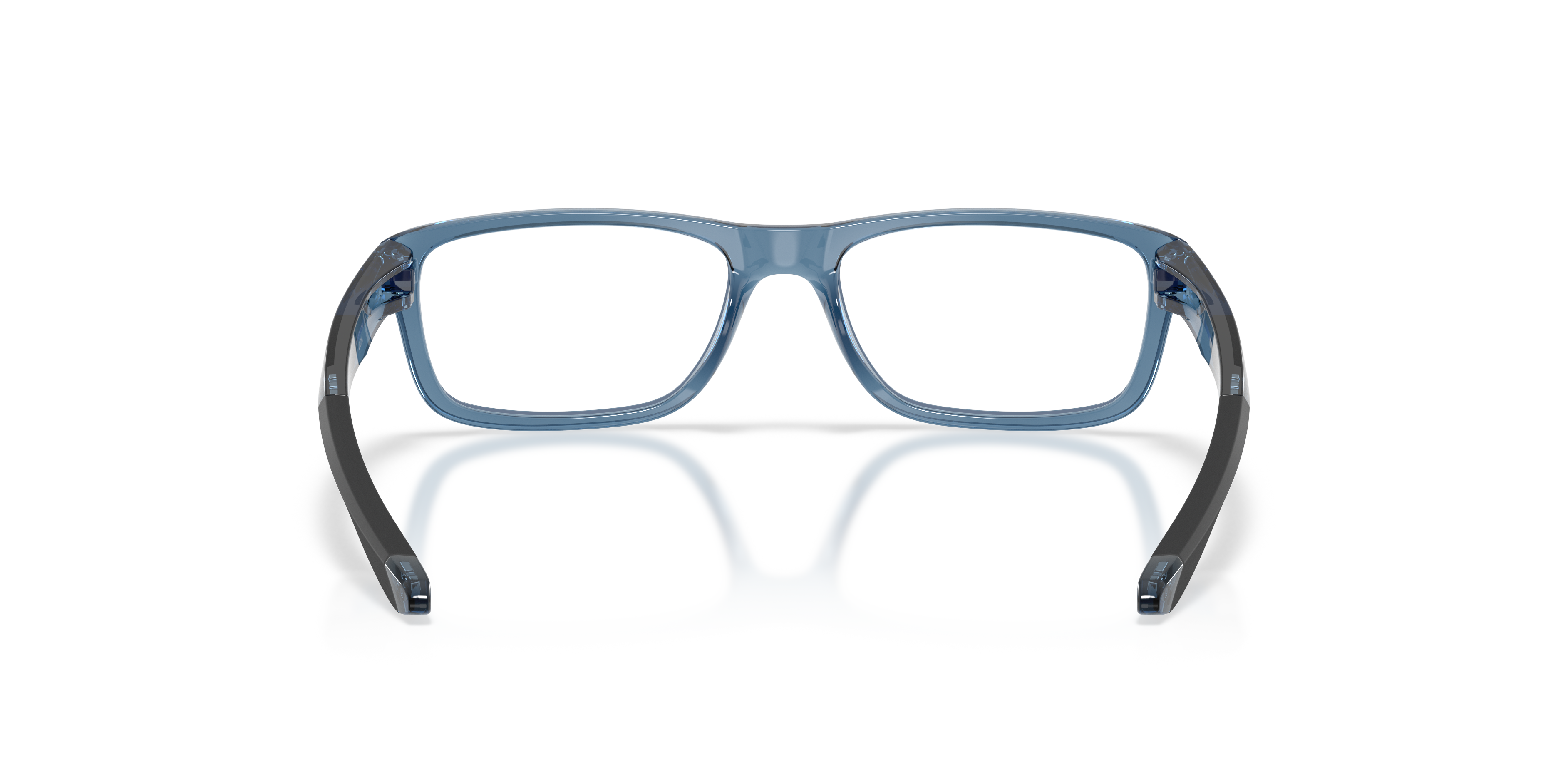 Oakley OY8033 Kin Link Youth Rectangle Eyeglass Frames - Transparent Abyss Frame