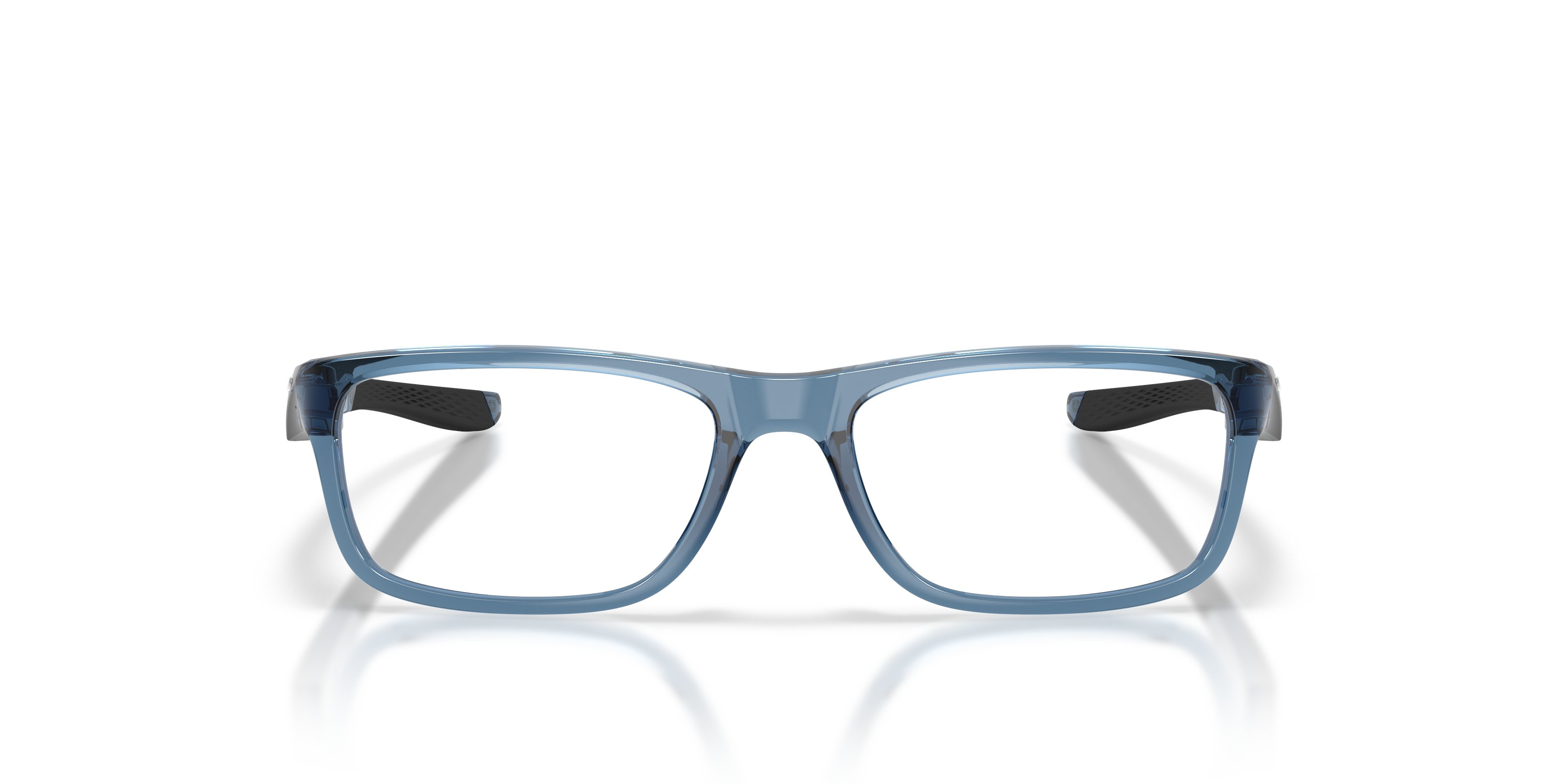 Oakley OY8033 Kin Link Youth Rectangle Eyeglass Frames - Transparent Abyss Frame