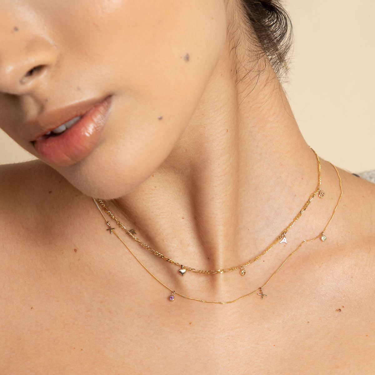 Soho Chain Necklace in Solid Gold
