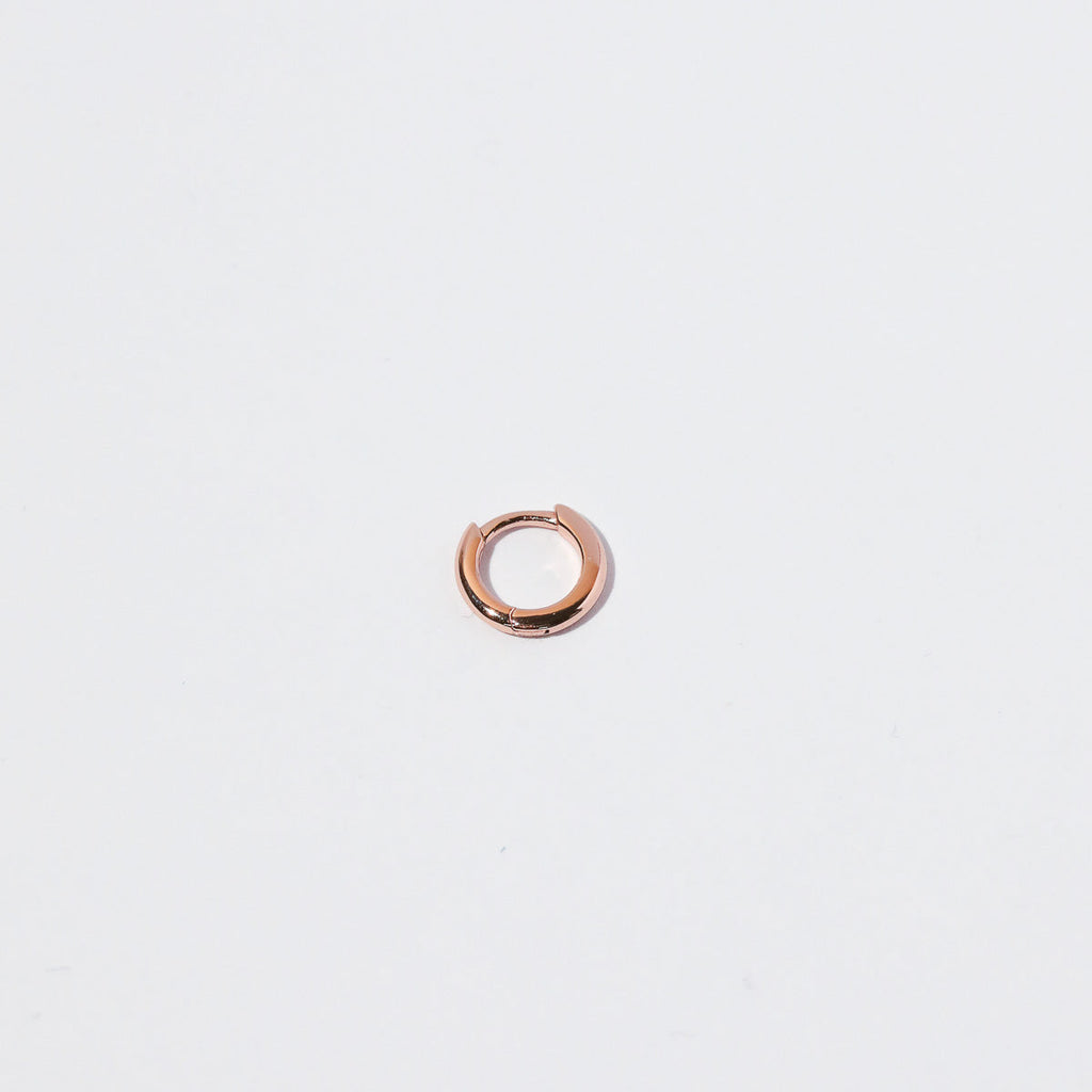 Essential 6.5mm Hoop in Rose Gold