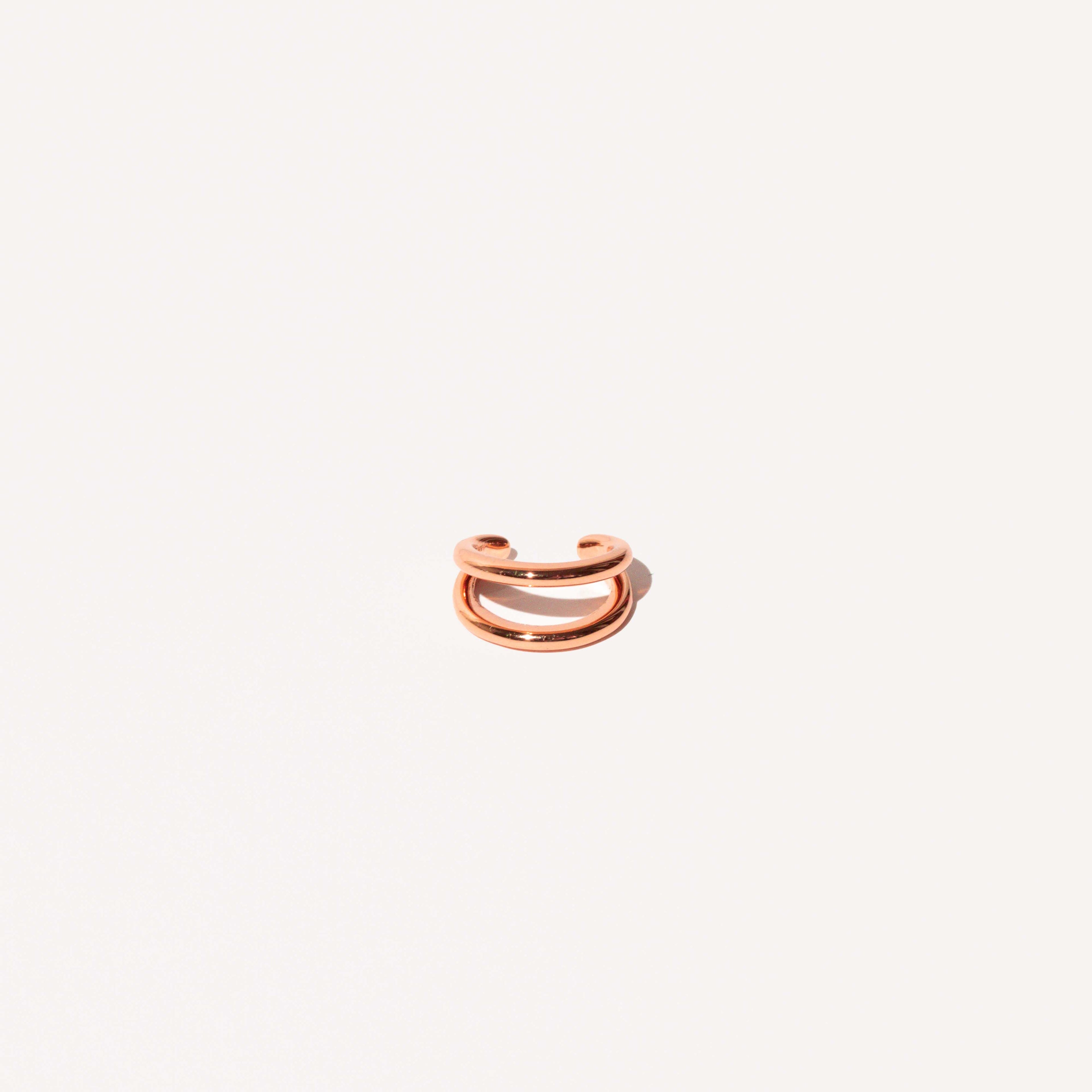 Illusion Essential Ear Cuff in Rose Gold