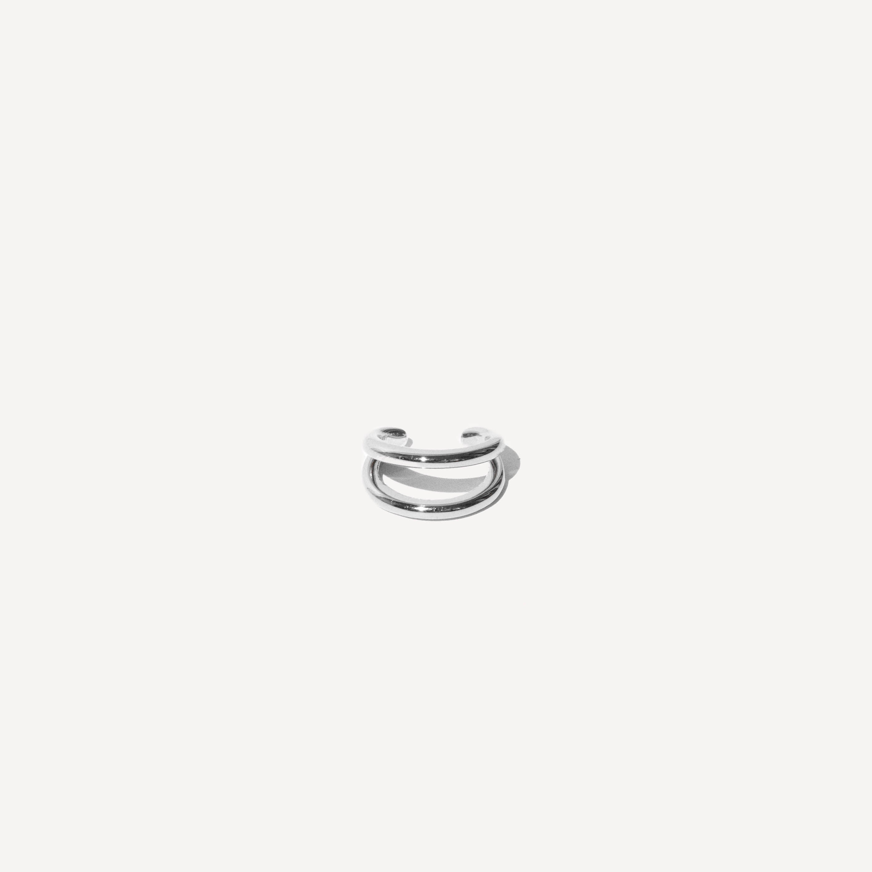 Illusion Essential Ear Cuff in Silver