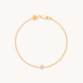 Shooting Star Pendant Bracelet in Gold
