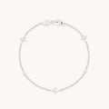 Cosmic Star Charm Bracelet in Silver