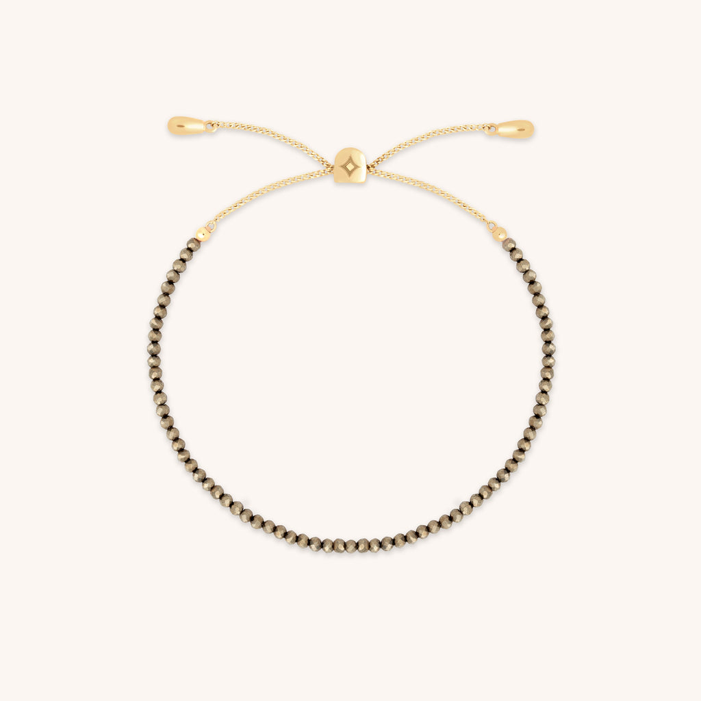 Ironstone Gemstone Bracelet in 9k Gold